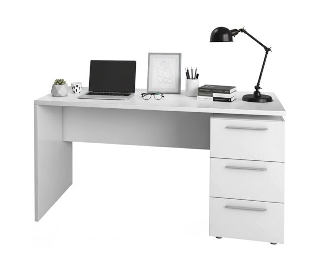 Mesa com efeito de madeira