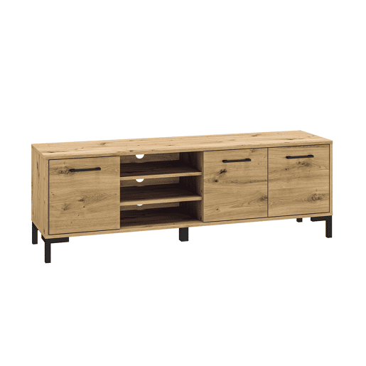Móvel TV 3 portas 155 cm Liora Madeira