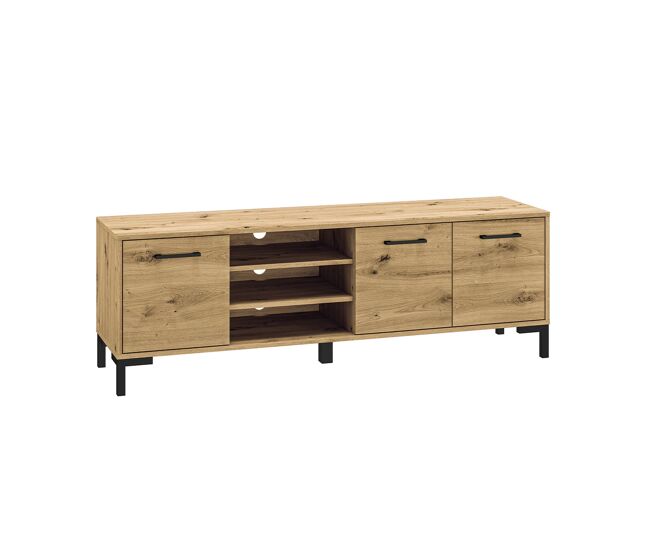 Mueble TV 3 puertas 155 cm Liora Madera