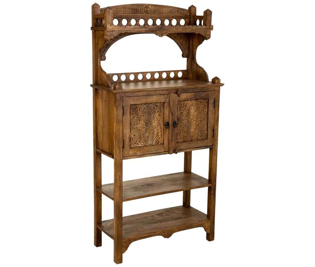 Aparador alexandra house living marrón madera 35 x 150 x 75 cm
