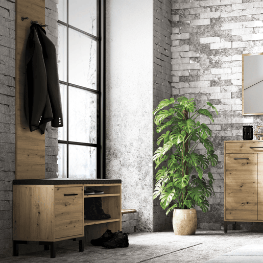 Sapateira Liora Wood com 1 porta