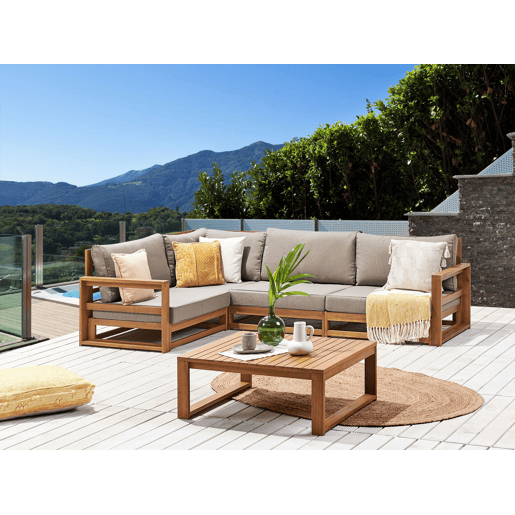 Beliani Conjunto lounge TIMOR Beliani Conjunto lounge TIMOR