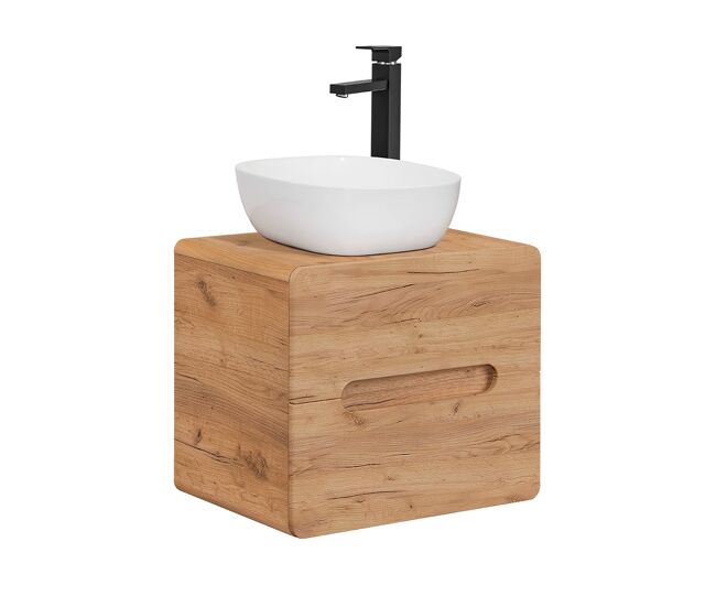 Mueble lavabo individual 60cm Arun Madera