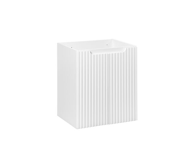 Mueble bajo lavabo 50cm 2 puertas riva blanco