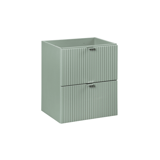 Móvel lavatório 50cm 2 gavetas Verde Jade