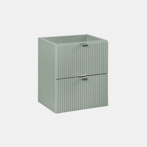 Móvel lavatório 50cm 2 gavetas Verde Jade