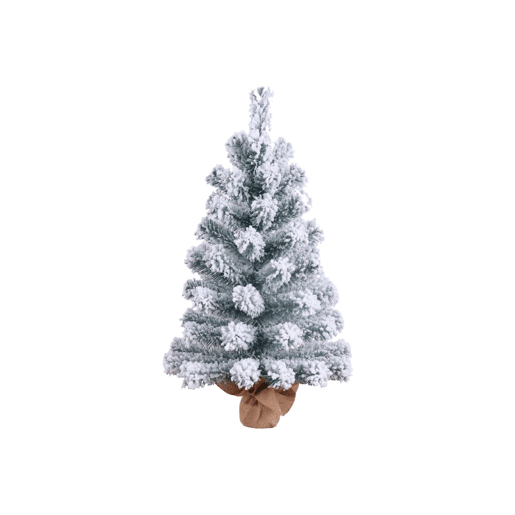 Mini Árvore de Natal Decorativa Verde Nevado 60x38cm Dayron