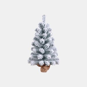 Mini Árvore de Natal Decorativa Verde Nevado 60x38cm Dayron