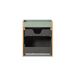 Mueble lavabo individual 2 cajones Jade Mueble lavabo individual 2 cajones Jade Verde