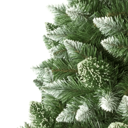 Árvore de Natal dos Alpes Verdes Nevados 150x70cm 7house