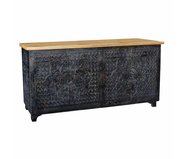 Aparador alexandra house living madera de mango 42 x 92 x 183 cm