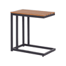 Mesa de apoio de jardim MESSINA 60 cm 35 cm Preto