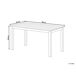 Beliani Mesa de jardín MESSINA 96x52 Beliani Mesa de jardín MESSINA 96x52 Blanco/ Madera