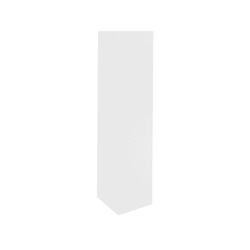 Mesa de refeição de jardim MESSINA 100 cm 52 cm Branco