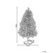 Beliani Árbol de Navidad PALOMAR Beliani Árbol de Navidad PALOMAR Verde