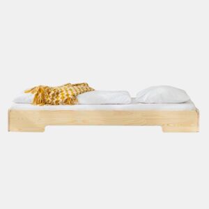 Cama de chão 90x190 base de ripas incluída Léna Bois