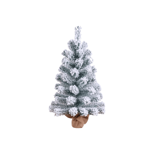 Mini Árvore de Natal Decorativa Verde Nevado 60x38cm 7house