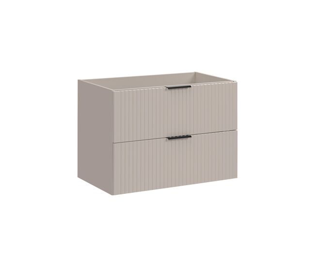 Armario bajo lavabos adel cuw80 2d 80x46x57 beige