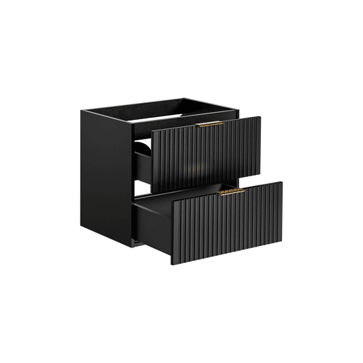 Armário Sob Lavatórios ADEL CUW60 2D 60x46x57 Preto