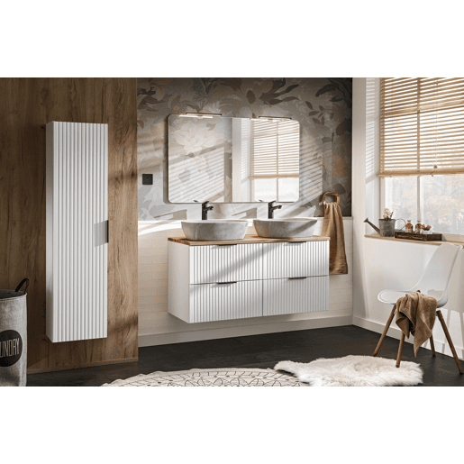 Armário Sob Lavatórios ADEL CUW60 2D 60x46x57 Branco