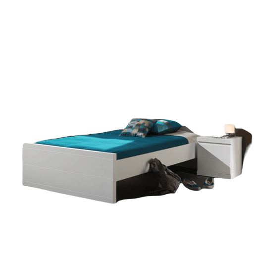 Estrutura cama LARA BF008 120x200 cm Branco