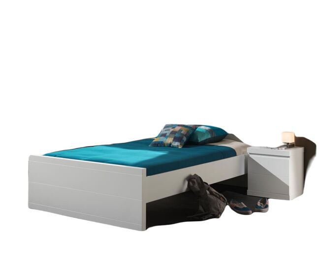 Estructura de cama lara bf008 120x200 cm blanco