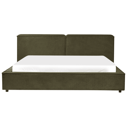 Beliani Cama Bouclé LINARDS Beliani Cama Bouclé LINARDS