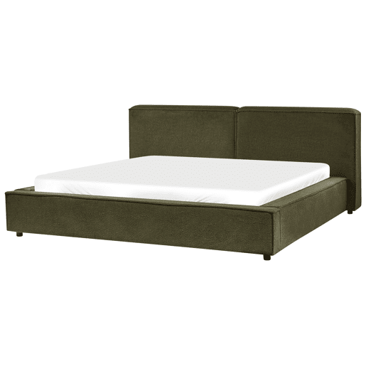 Beliani Cama Bouclé LINARDS Beliani Cama Bouclé LINARDS