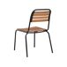 Beliani Conjunto de comedor VALLESE Beliani Conjunto de comedor VALLESE Madera Clara