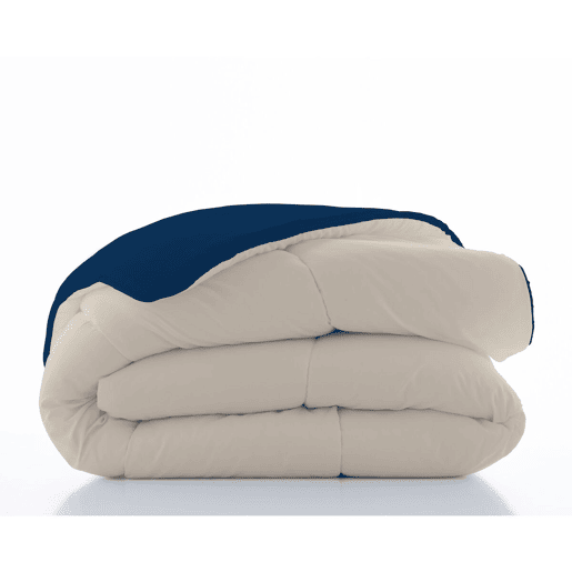 Enchimento nórdico Naturals Azul Pedra 300 gsm 180 x 260 cm (Solteiro) (1 Peça)