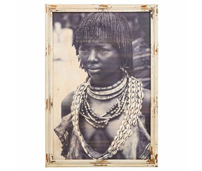 Cuadro alexandra house living madera 110 x 3 x 76 cm