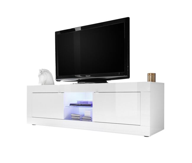 Mueble de tv 2 puertas sin iluminación l180 cm - initial