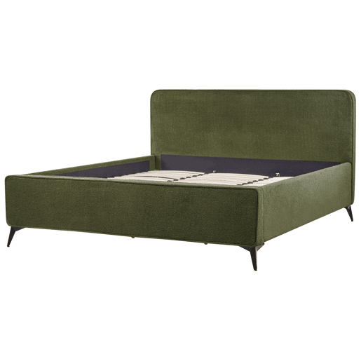 Beliani Cama Bouclé VALOGNES