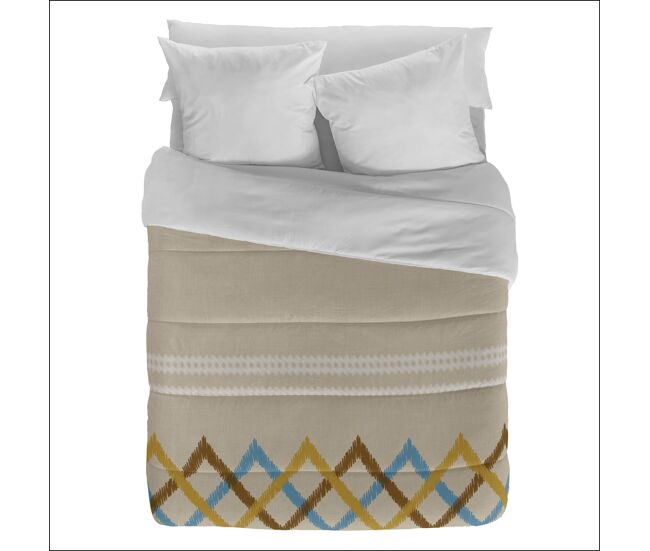 Naturals - edredón estampado cama 90 - microfibra poliéster - 300 gr -fabricado en españa - zigzag