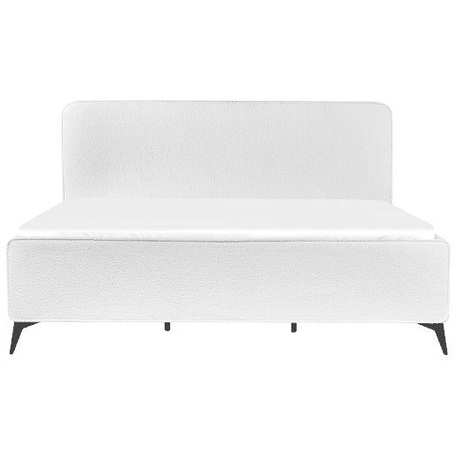 Beliani Cama Bouclé VALOGNES Beliani Cama Bouclé VALOGNES