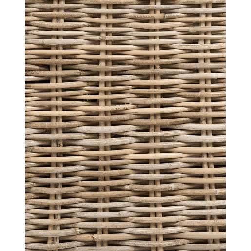 Cadeira de jardim em rattan natural MAROS II