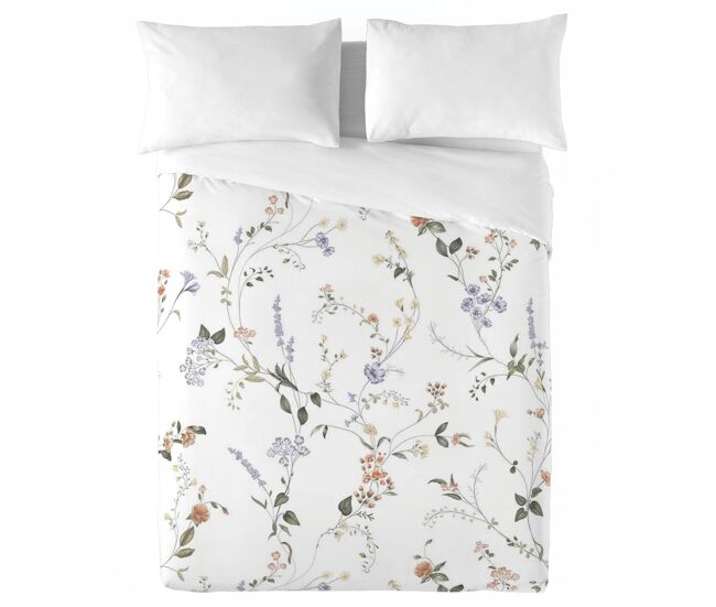 Naturals - funda nórdica estampada cama 180 - algodón extra suave - incluye 1 o 2 fundas de almohada - beltane