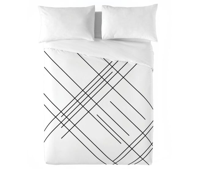 Naturals - funda nórdica estampada cama 150 - algodón extra suave - incluye 1 o 2 fundas de almohada - line