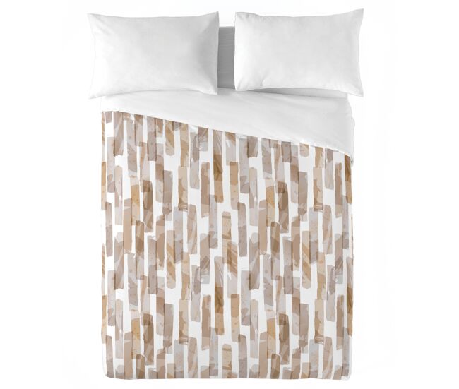 Naturals - funda nórdica estampada cama 90 - algodón extra suave - incluye 1 o 2 fundas de almohada - chester