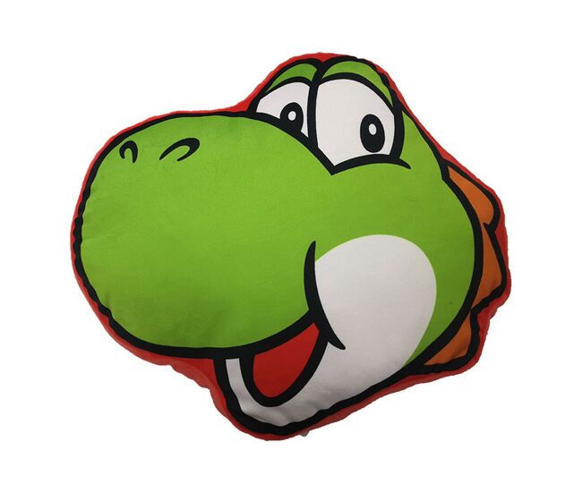 Cojín 3d super mario yoshi 40 x 40 cm