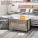 Baúl de Almacenaje HOMCOM, hogar - muebles de dormitorio Baúl de Almacenaje HOMCOM, hogar - muebles de dormitorio Gris