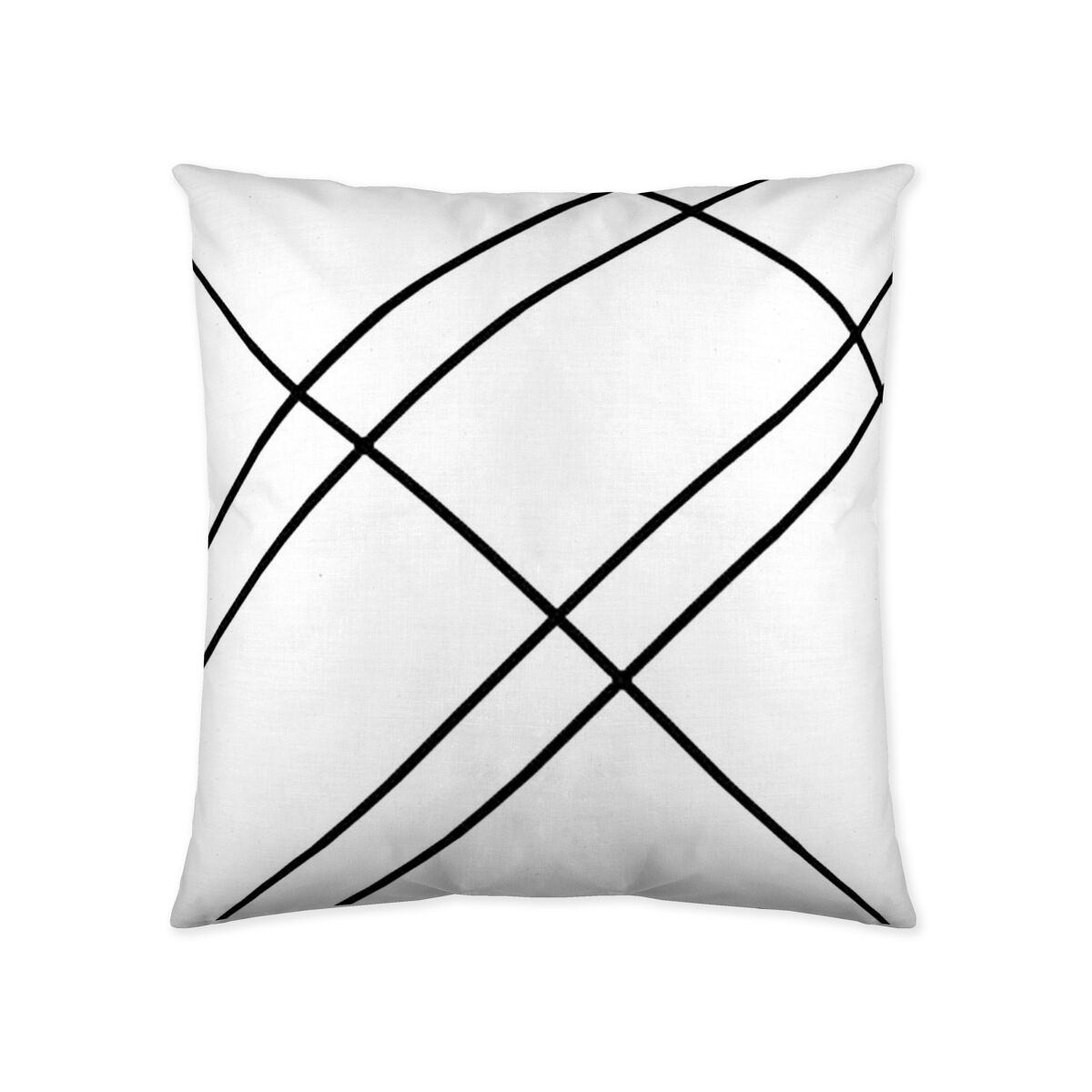 Naturals - funda de cojin estampado - sin relleno - 50x50 cm - algodón extra suave - fabricado en españa - line