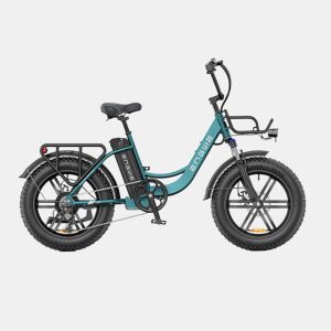 ENGWE L20 Boost - Bicicleta Elétrica Verde 250W, Bateria 48V13Ah