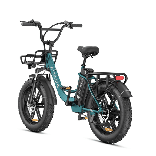 ENGWE L20 Boost - Bicicleta Elétrica Verde 250W, Bateria 48V13Ah
