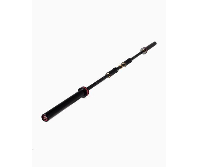 Barra olímpica ergonómica 20kg - squeeze bar - boomfit