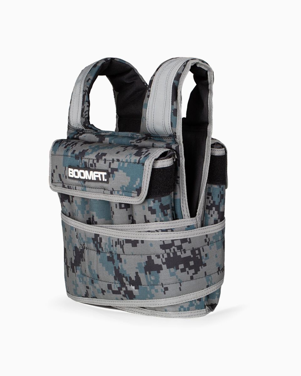 Chaleco de Lastre Táctico 10kg - BOOMFIT