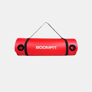 Tapete de Pilates NBR 1,5cm Vermelho - BOOMFIT