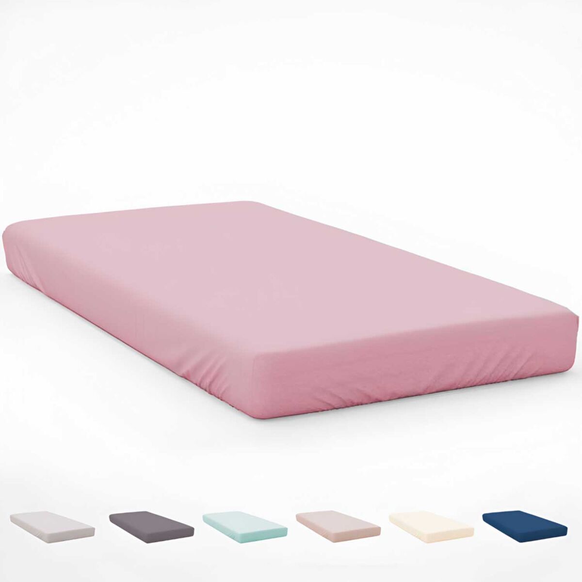 ICEHOME - Sábana bajera ajustable - Microfibra Poliéster