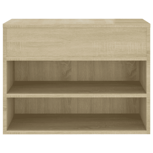 vidaXL Banco sapateira 60x30x45 cm derivados madeira carvalho sonoma vidaXL Banco sapateira 60x30x45 cm derivados madeira carvalho sonoma