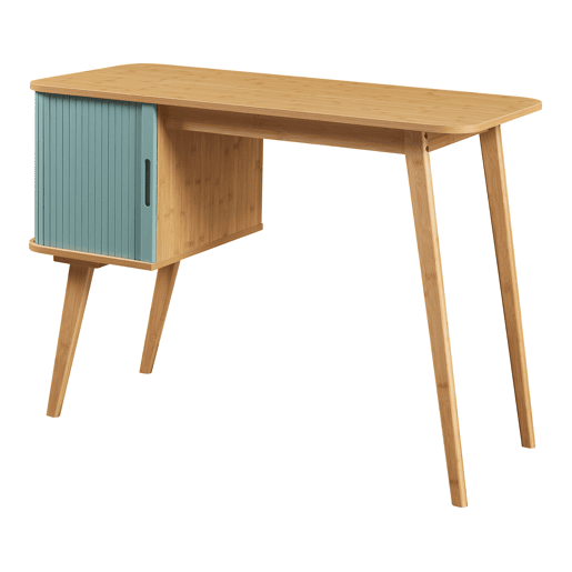 Secretária Tysvær com compartimento 75x105x48 cm - BambuAzul en.casa Secretária Tysvær com compartimento 75x105x48 cm - BambuAzul en.casa